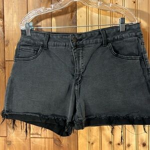 Time and tru black  shorts